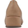 imageCLIFFS BY WHITE MOUNTAIN Womens Quinta Low Block Heel LoaferNaturalGrainy