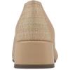 imageCLIFFS BY WHITE MOUNTAIN Womens Quinta Low Block Heel LoaferNaturalRaffia