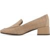 imageCLIFFS BY WHITE MOUNTAIN Womens Quinta Low Block Heel LoaferNaturalRaffia