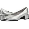 imageCLIFFS BY WHITE MOUNTAIN Womens Quintesa Cushioned Block Heel PumpSilverMetallicSmooth
