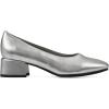 imageCLIFFS BY WHITE MOUNTAIN Womens Quintesa Cushioned Block Heel PumpSilverMetallicSmooth