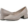 imageCLIFFS BY WHITE MOUNTAIN Womens Quintesa Cushioned Block Heel PumpTaupeSmooth