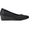 imageCLIFFS BY WHITE MOUNTAIN Womens Shoes Boldness Wedge HeelBlackNylon