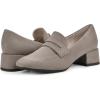 imageCLIFFS BY WHITE MOUNTAIN Womens Shoes Quiana Block Heeled LoaferTaupeSuedette