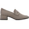 imageCLIFFS BY WHITE MOUNTAIN Womens Shoes Quiana Block Heeled LoaferTaupeSuedette