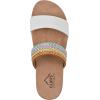 imageCLIFFS BY WHITE MOUNTAIN Womens Tactful Slide SandalWhiteMultiSmooth