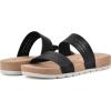 imageCLIFFS BY WHITE MOUNTAIN Womens Thrilled Slide SandalBlackBurnishedSmooth