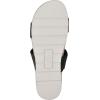 imageCLIFFS BY WHITE MOUNTAIN Womens Thrilled Slide SandalBlackBurnishedSmooth