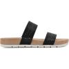 imageCLIFFS BY WHITE MOUNTAIN Womens Thrilled Slide SandalBlackBurnishedSmooth