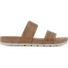 imageCLIFFS BY WHITE MOUNTAIN Womens Thrilled Slide SandalNaturalBurnishedSmooth