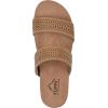 imageCLIFFS BY WHITE MOUNTAIN Womens Thrilled Slide SandalNaturalBurnishedSmooth