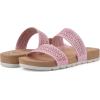 imageCLIFFS BY WHITE MOUNTAIN Womens Thrilled Slide SandalPinkBurnishedSmooth