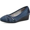 Dk Blue/Denim/Fabric