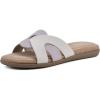 imageCLIFFS BY WHITE MOUNTAIN Womens Fortunate Woven Slide SandalLavenderMultiNubuck