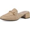 imageCLIFFS BY WHITE MOUNTAIN Womens Quin Low Block Heel Loafer Style MuleNaturalRaffia