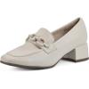imageCLIFFS BY WHITE MOUNTAIN Womens Quinbee Low Block Heel LoaferCreamSmooth