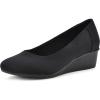 imageCLIFFS BY WHITE MOUNTAIN Womens Shoes Boldness Wedge HeelBlackNylon