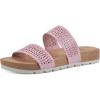 imageCLIFFS BY WHITE MOUNTAIN Womens Thrilled Slide SandalPinkBurnishedSmooth