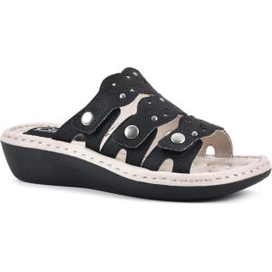 imageCLIFFS BY WHITE MOUNTAIN Caring Womens Slide SandalBlackSmooth