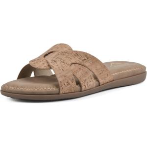 imageCLIFFS BY WHITE MOUNTAIN Womens Fortunate Woven Slide SandalNaturalCork
