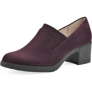 imageCLIFFS BY WHITE MOUNTAIN Womens Hunton Cushioned Heeled ShootieBurgundySuedette