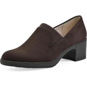 imageCLIFFS BY WHITE MOUNTAIN Womens Hunton Cushioned Heeled ShootieDk BrownSuedette