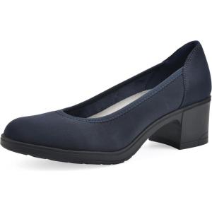imageCLIFFS BY WHITE MOUNTAIN Womens Huntor Cushioned Block Heel PumpNavyNylon