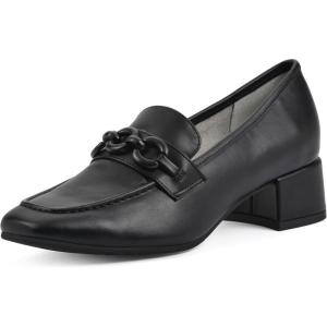 imageCLIFFS BY WHITE MOUNTAIN Womens Quinbee Low Block Heel LoaferBlackSmooth