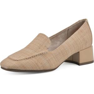 imageCLIFFS BY WHITE MOUNTAIN Womens Quinta Low Block Heel LoaferNaturalRaffia