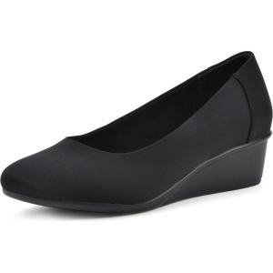imageCLIFFS BY WHITE MOUNTAIN Womens Shoes Boldness Wedge HeelBlackNylon