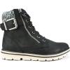 imageCLIFFS BY WHITE MOUNTAIN Shoes Kelsie Womens Laceup Hiker Style BootieBlackFabric