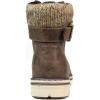 imageCLIFFS BY WHITE MOUNTAIN Shoes Kelsie Womens Laceup Hiker Style BootieBrownFabric