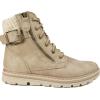 imageCLIFFS BY WHITE MOUNTAIN Shoes Kelsie Womens Laceup Hiker Style BootieNaturalFabric