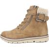 imageCLIFFS BY WHITE MOUNTAIN Shoes Kelsie Womens Laceup Hiker Style BootieTan