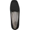 imageCLIFFS BY WHITE MOUNTAIN Womens Bessey Cushioned Loafer FlatBlackSuedette