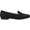 imageCLIFFS BY WHITE MOUNTAIN Womens Bessey Cushioned Loafer FlatBlackSuedette