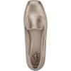 imageCLIFFS BY WHITE MOUNTAIN Womens Bessey Cushioned Loafer FlatLt GoldMetallicSmooth