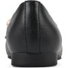 imageCLIFFS BY WHITE MOUNTAIN Womens Bestow MocToe Loafer FlatBlackSmooth