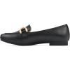 imageCLIFFS BY WHITE MOUNTAIN Womens Bestow MocToe Loafer FlatBlackSmooth