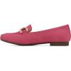 imageCLIFFS BY WHITE MOUNTAIN Womens Bestow MocToe Loafer FlatFuchsiaSuededSmooth