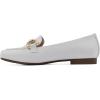 imageCLIFFS BY WHITE MOUNTAIN Womens Bestow MocToe Loafer FlatWhiteSmooth