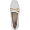 imageCLIFFS BY WHITE MOUNTAIN Womens Bestow MocToe Loafer FlatWhiteSmooth