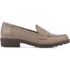 imageCLIFFS BY WHITE MOUNTAIN Womens Galah Penny Loafer FlatTaupeSmooth