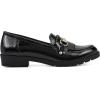 imageCLIFFS BY WHITE MOUNTAIN Womens Galeena Cushioned Loafer FlatBlackPatent