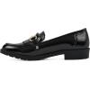 imageCLIFFS BY WHITE MOUNTAIN Womens Galeena Cushioned Loafer FlatBlackPatent