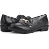imageCLIFFS BY WHITE MOUNTAIN Womens Galeena Cushioned Loafer FlatBlackSmooth