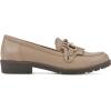imageCLIFFS BY WHITE MOUNTAIN Womens Galeena Cushioned Loafer FlatNaturalSmooth