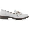 imageCLIFFS BY WHITE MOUNTAIN Womens Galeena Cushioned Loafer FlatWhiteSmooth