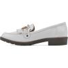 imageCLIFFS BY WHITE MOUNTAIN Womens Galeena Cushioned Loafer FlatWhiteSmooth