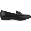 imageCLIFFS BY WHITE MOUNTAIN Womens Glaring Cushioned Loafer FlatBlackGrainy